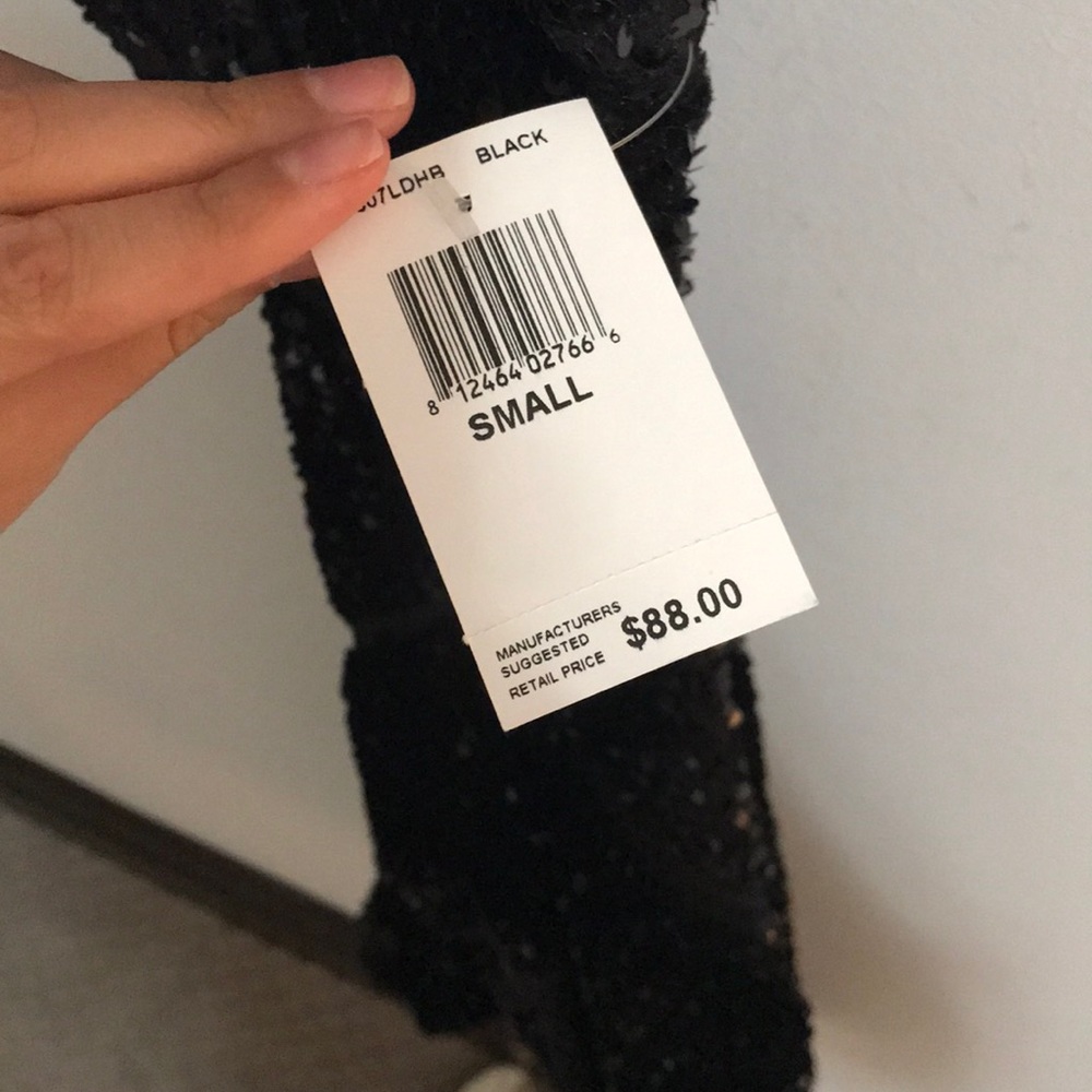 Olivaceous Black Sequin Dress - Picture 10 of 10